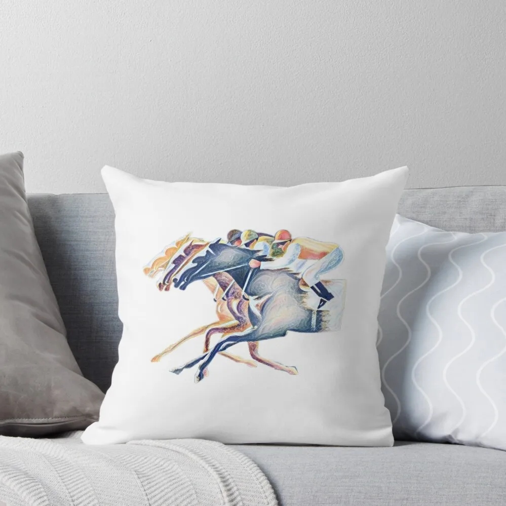 

Horse race Throw Pillow Pillowcases Bed Cushions Decorative Cushions For Living Room pillow cover luxury pillow