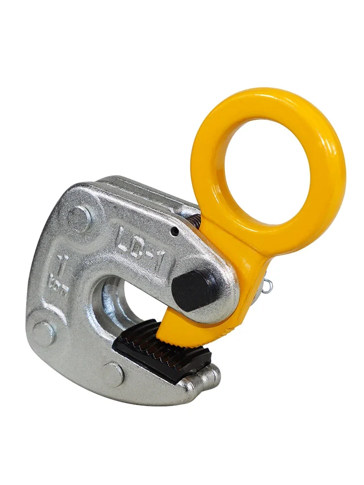 

Steel plate lifting pliers 2 tons LC type lifting pliers 1T die forging steel plate hook 3t steel plate clamp flat crane