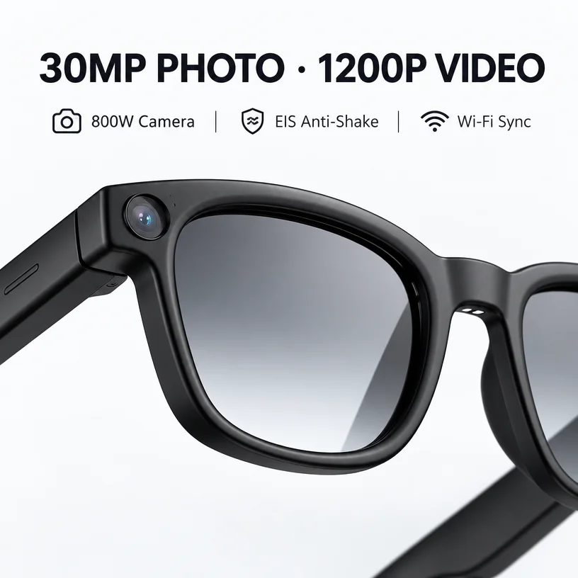 2026 4K 8MP Smart-Brille für H – Smart Glasses Camera Video Recording 1080P Bewertung und Preis
