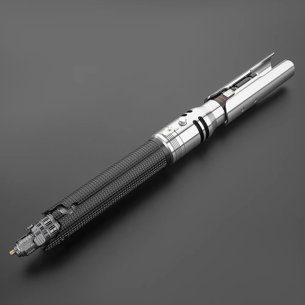 DamienSaber Cal Kestis Lightsaber الحساسة السلس سوينغ ضوء صابر الثقيلة المبارزة المعدنية المقبض مع تغيير لون لا نهائي