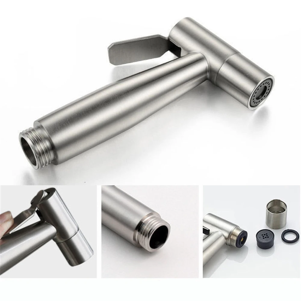 

Портативный ручной бидет-спрей из нержавеющей стали G1/2 для гигиенического душа в туалете