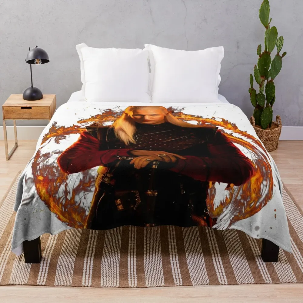 Daemon Targaryen House of The Dragon Throw Blanket Luxury St heavy to sleep Blankets