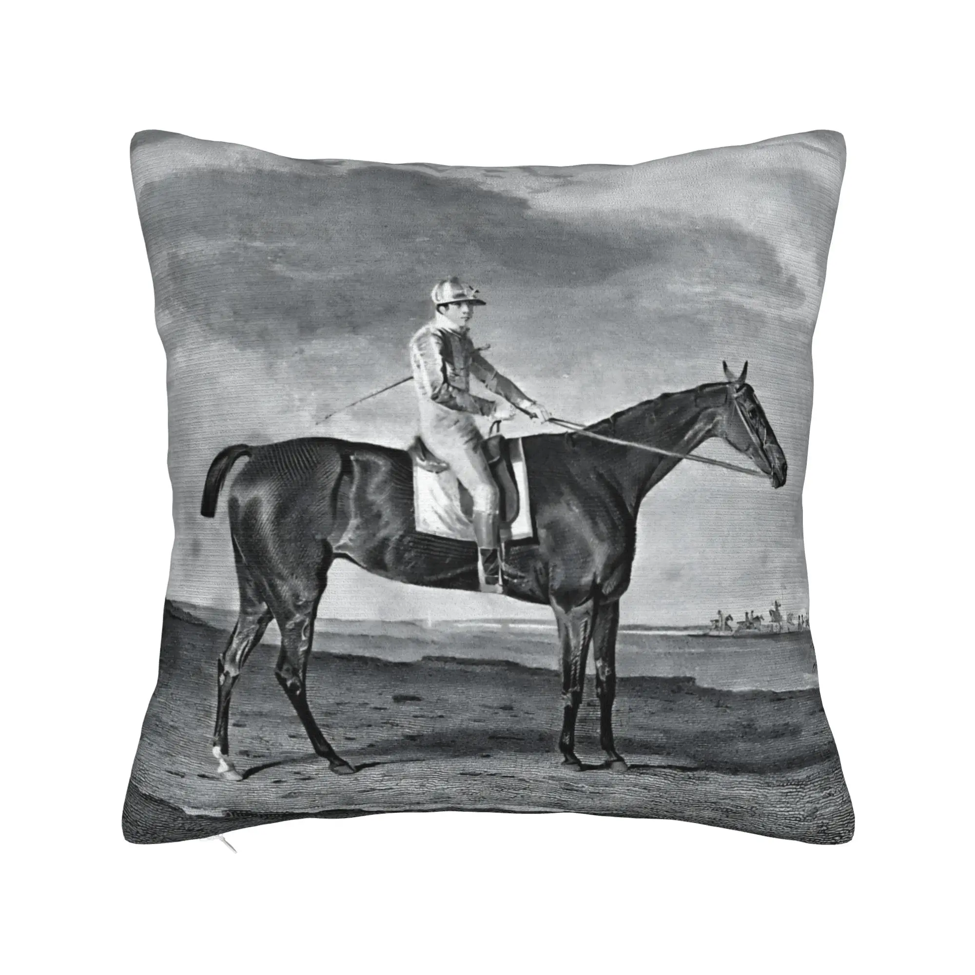 Equestrian Pillow Cover  Comfy Cushion Cover Fashion Pillow Case For Living Room Chair