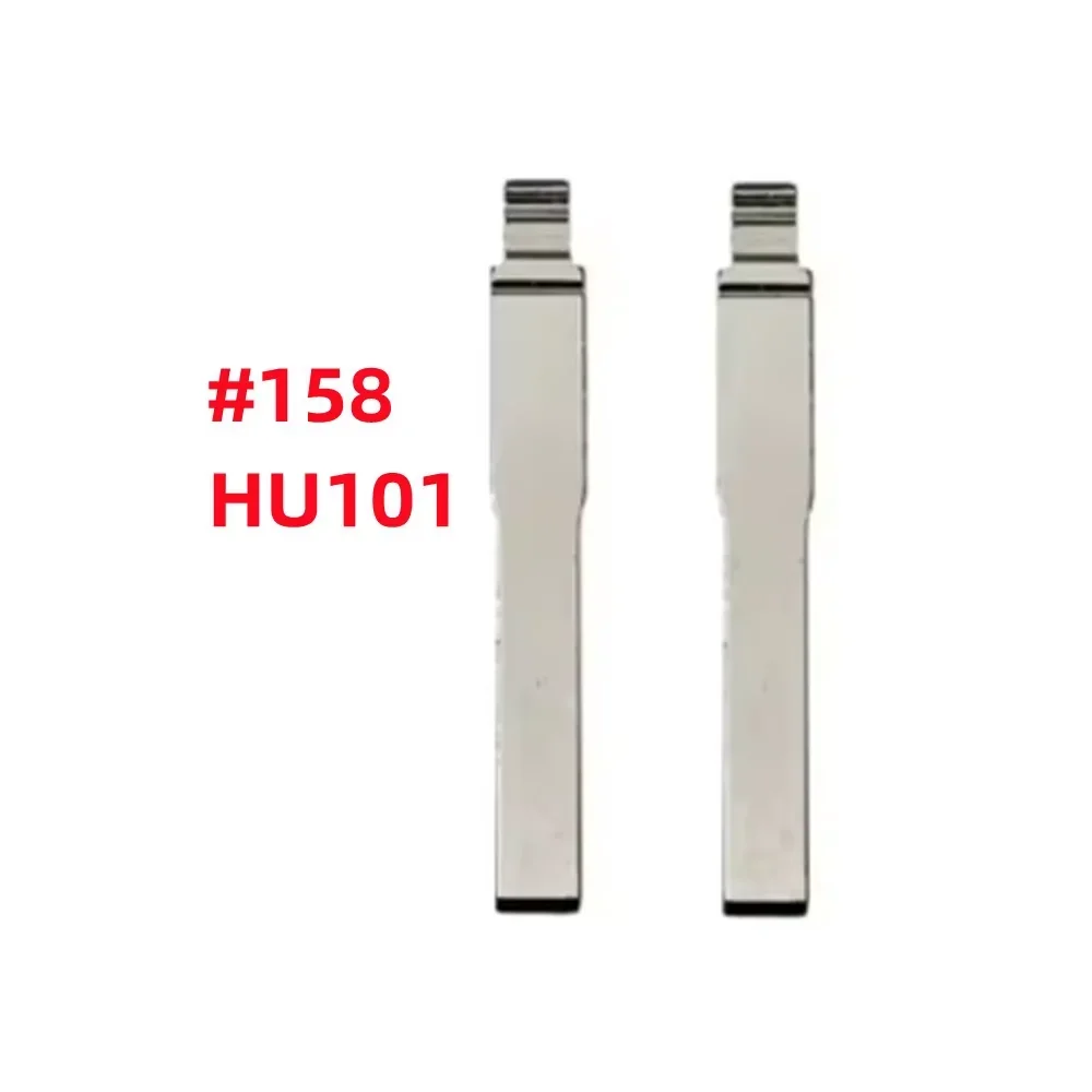 5/10/20PCS/LOT Car Key Blade HU101 Flip Key Blank NO.158 for KD KEYDIY Xhorse Remote for Ford Mondeo Ranger Fiesta S-MAX