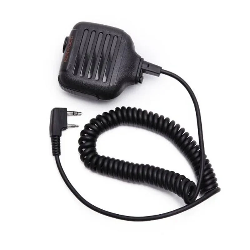 2 Pin K tipo KMC-17 PTT Mic Speaker KMC17 per Kenwood TK-208 TK-220 TK-240 Baofeng UV-5R 888S UV-82 UV-T8 HYT Walkie Talkie