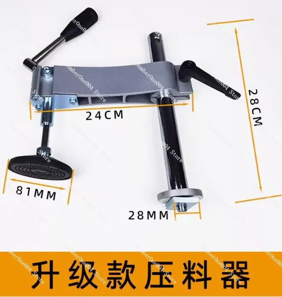 

Table Saw Presser Eccentric Adjustable Woodworking Manual Clamp for Sliding Table Panel Saw Quick Clamp Release Tool