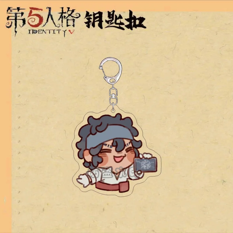 لطيف لعبة الهوية الخامس أندرو كريس المشجع إيفلين مورا فيرا ناير تأثيري حلي الاكريليك سلسلة مفاتيح كيرينغ الهدايا تأثيري