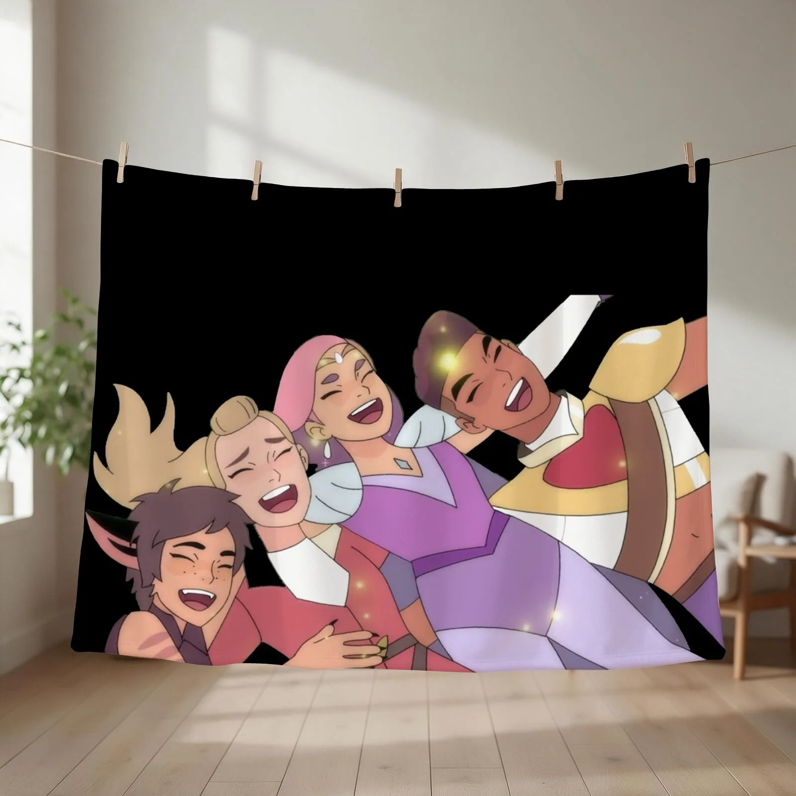 Group Hug Finale Throw Blanket couch cozy soft plush fuzzy picnic outdoor blanket