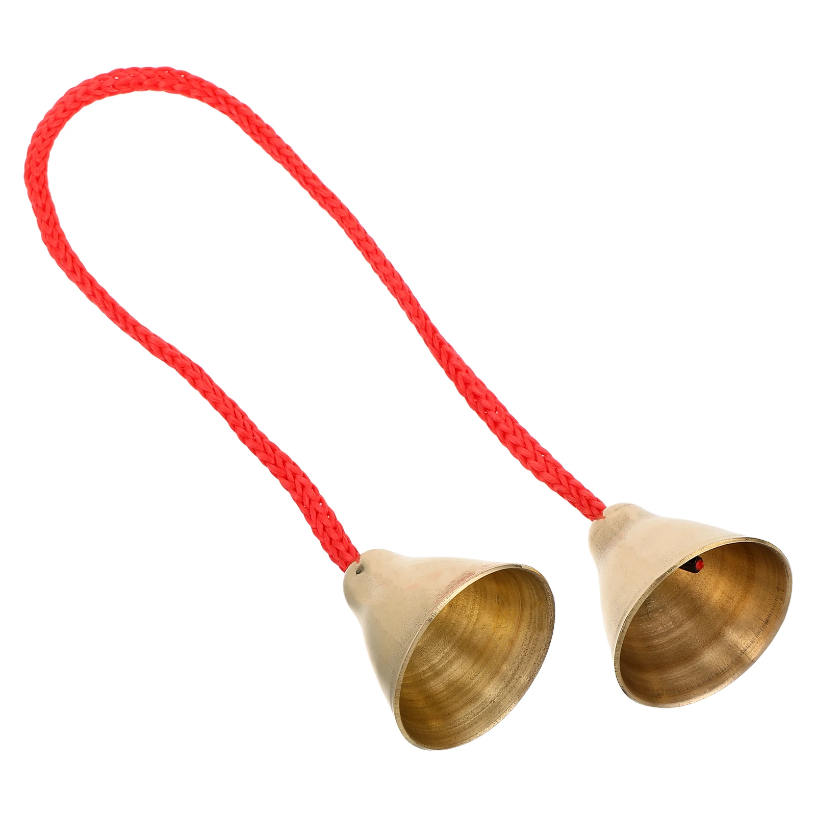 

Brass Bells Handheld Tingsha Cymbals Ring Meditation Chime Sound Healing Kids Musical Instrument Percussion Toys