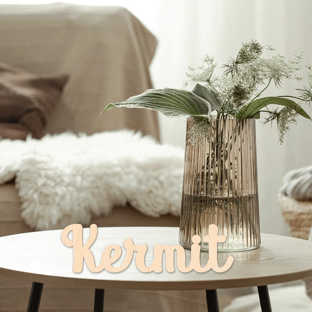 1 قطعة رسالة شخصية طويلة الأمد اسم مخصص علامة خشبية المواد الخشبية النمط التقليدي منضدية لوحة الزخرفية ل #4