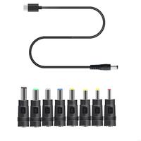 2025 New USB C Type C PD to 12V 3.5 4.8 5.5x2.5mm Power Supply Cable 100cm 65W