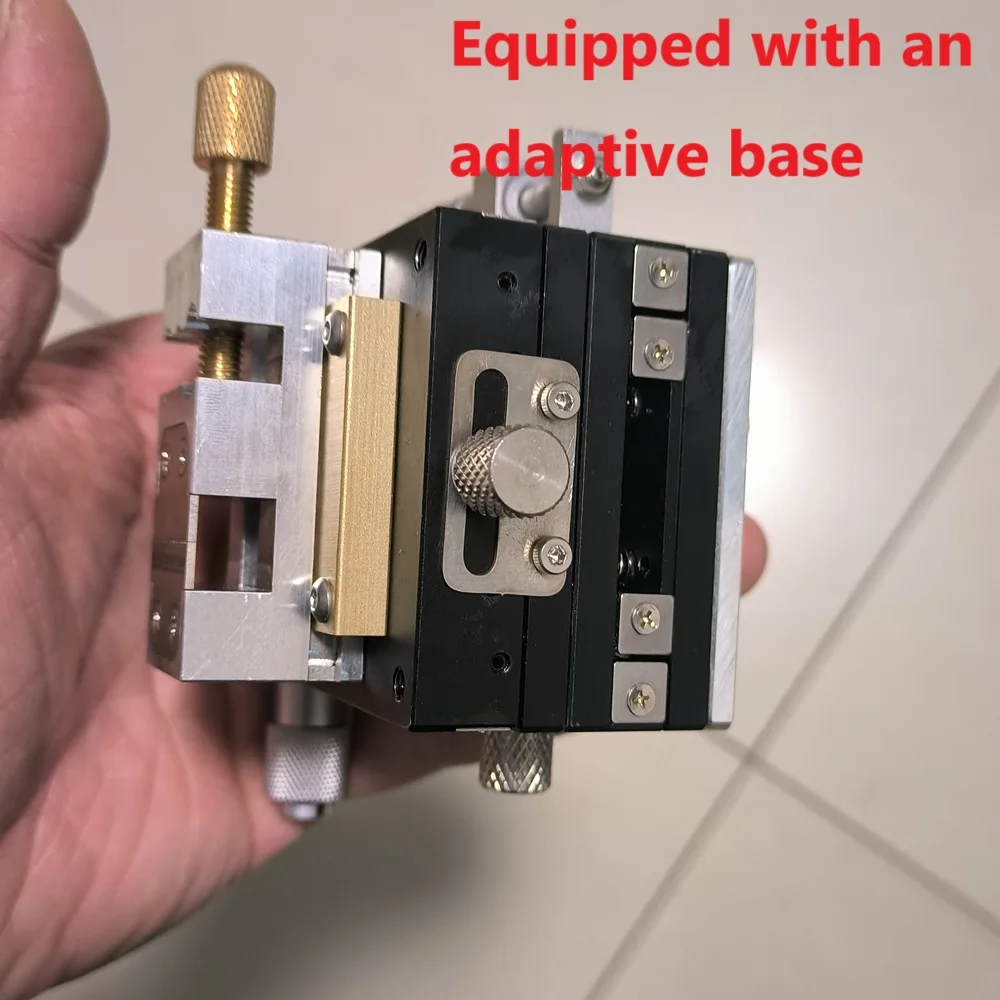 XY Axis Linear Stage Fine-tuning Frame Precision Measurement Manual Displacement stage with aluminum alloy Micro Clamping vise