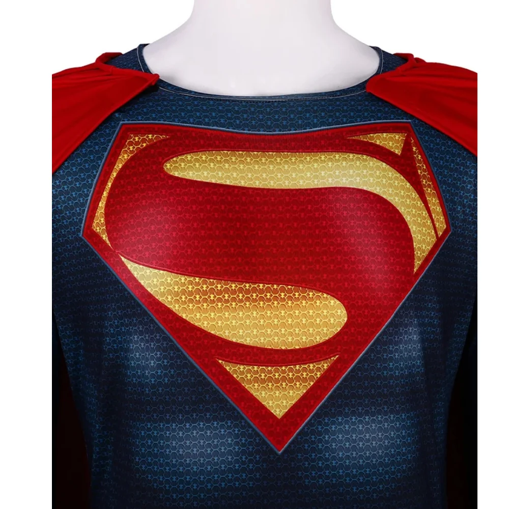 Adults The Man of Steel Cosplay Costume Zentai Suit Superhero Halloween Bodysuit Party Jumpsuit