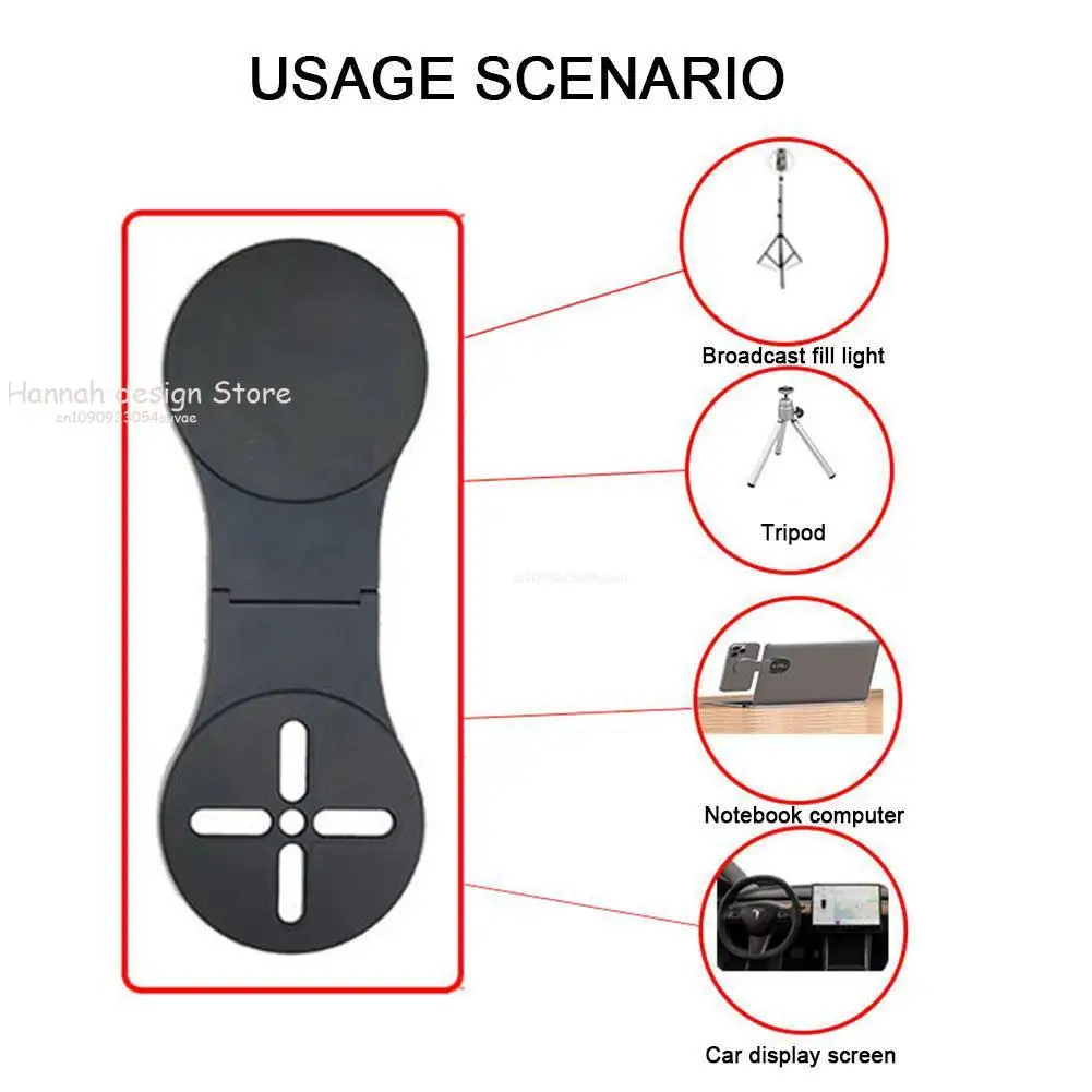 ل MagSafe حامل السيارة حامل الكمبيوتر المحمول الجانب جبل حامل هاتف سطح المكتب المغناطيسي جبل لسيارة محمول ل Magsafe حامل حامل