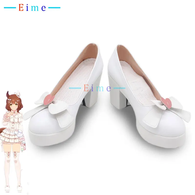 

Aston Machan Cosplay Shoes Pretty Derby Cosplay Props PU Leather Shoes Anime Accessories Halloween Boots Custom Made
