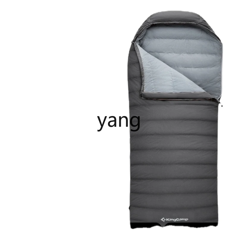 CX Duck down Sleeping Bag Adult down Outdoor Camping Winter Thickened Cold Protection Warm Envelope Stitching Moisture-Proof