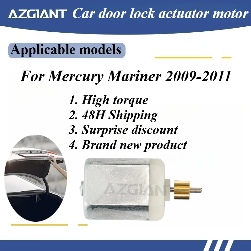 

For Mercury Mariner 2009-2011 OEM Car Trunk Lock Actuator Latch Release Door Inner Motor Repair 9 Teeth Core Power Engine