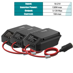 For Milwaukee/Makita/Dewaltt/Bosch，18V to 12V Step Down Power Wheels Battery Adapter 5V-13V Buck Converter Regulator DIY Charger