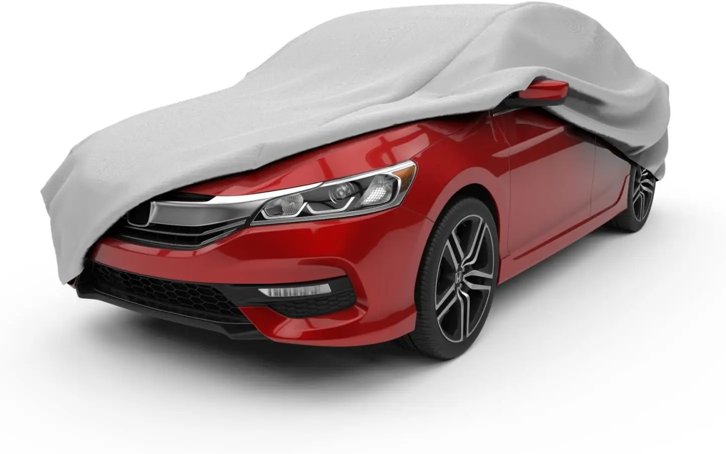 

3-Layer UV & Water Resistant Car Cover, Fits Vehicles up to 157", Gray, Size D-1 for Outdoor Protection