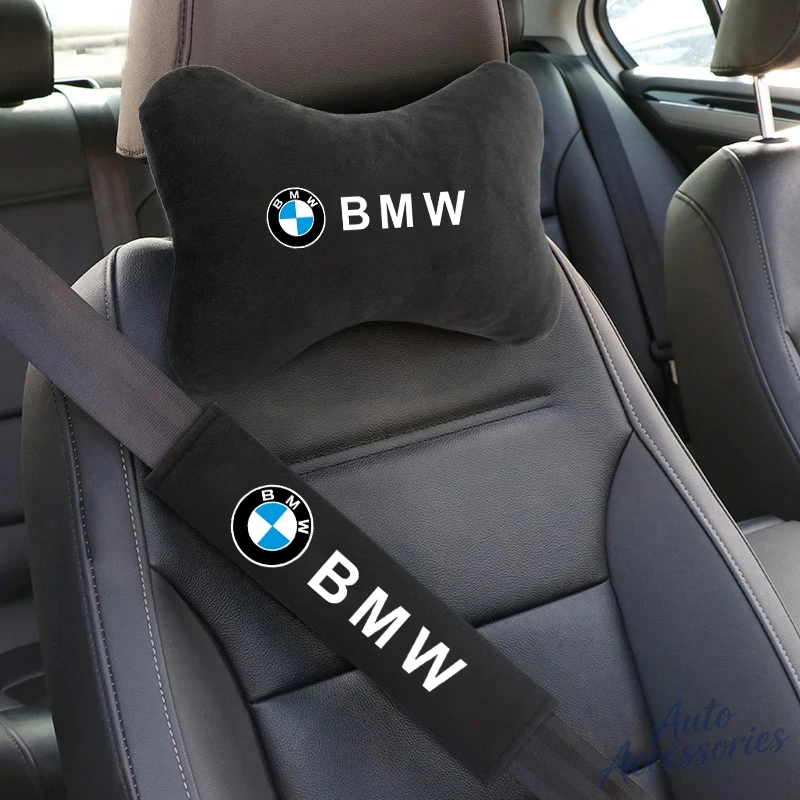 Cuscino Poggiatesta per Sedile Auto, Protezione per Collo e Spalle, Adesivo per Auto BMW E90 E60 E70 5 3 M3 M5 X5 X6 Z4 E46 E72 E88 E89 E91