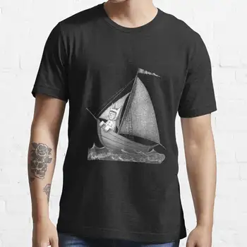 NWT Wo die wilden Kerle wohnen – Segeln auf einem Boot – Lustiges, cooles Trend-Unisex-T-Shirt 10 best sales Wo die wilden Kerle sind - №8