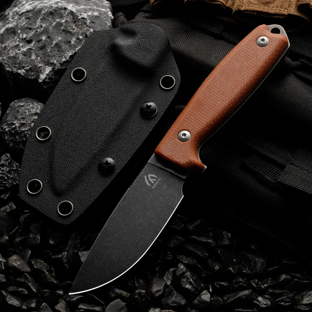 High quality multifunctional fixed blade - outdoor camping, rescue, and emergency survival knife, men's gift