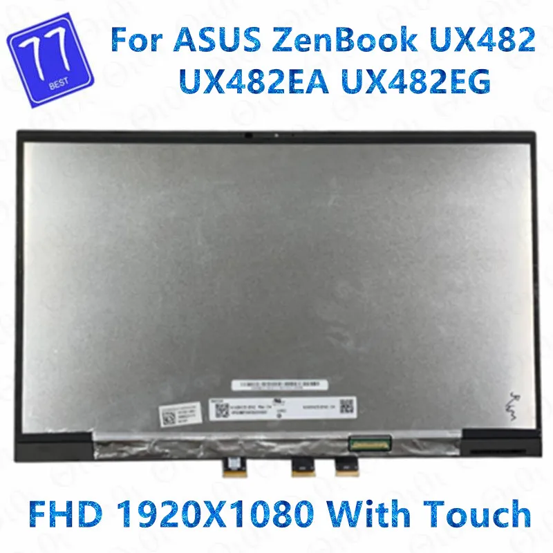 18100-1401 14.0 1920X1080IPS EDP LCD Screen Assembly With Touch For ASUS ZenBook Duo 2021 UX482 UX 482 UX482EA UX482EG Screen