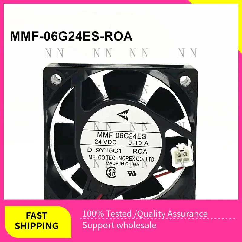

GGT FOR Mitsubishi MMF-06G24ES-ROA 24V 0.1A 6025 6CM Inverter 2-pin Cooling Fan