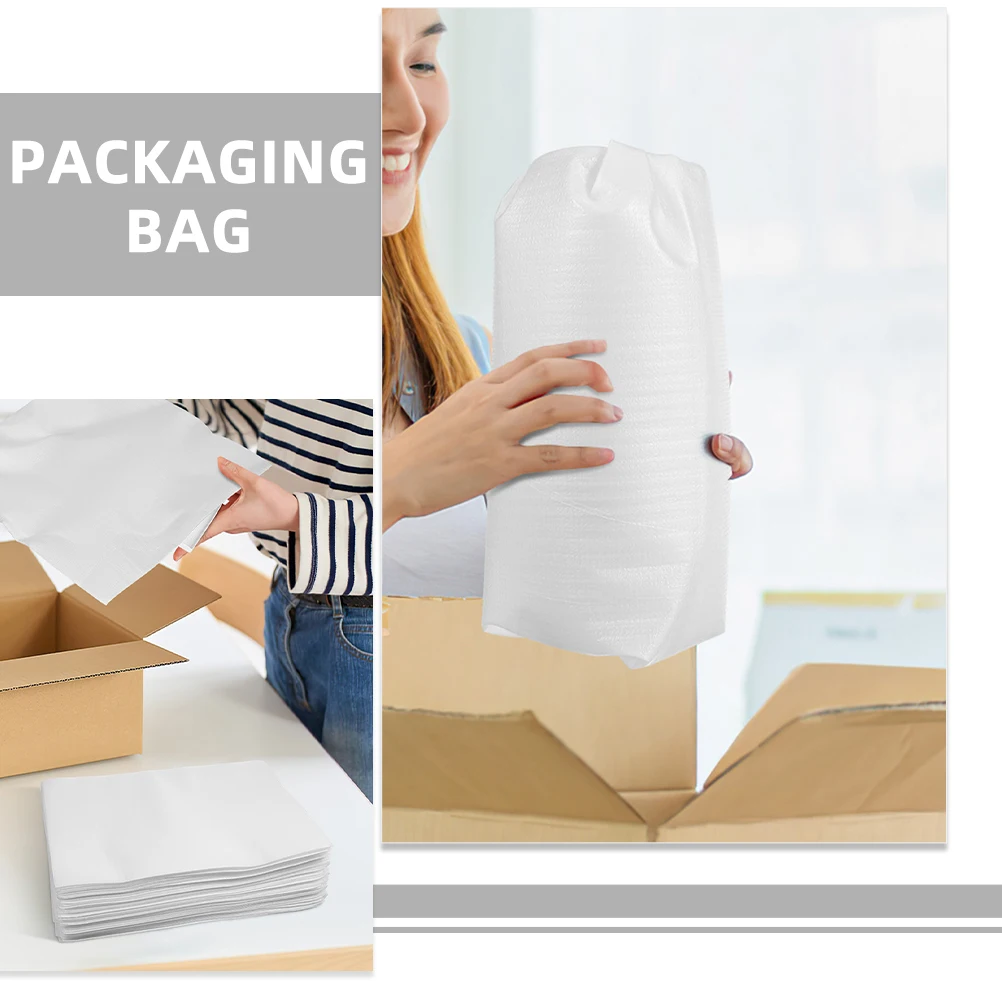 

Bag Waterproof Foam Packaging Glasses Packing for Mugs Party White Pearl Cotton