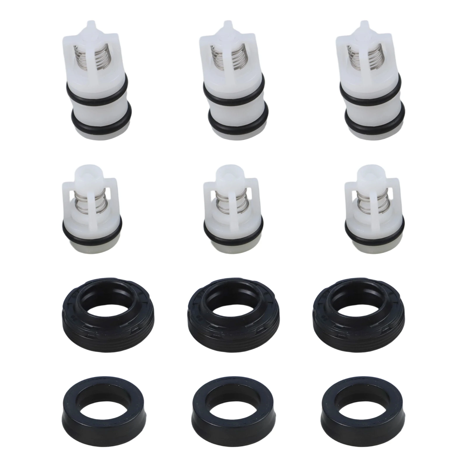 Technical Plastic Seal and Check Valve Kit for Maintaining 220V Portable Car Wash Machine Pump Cleaning Head Functionality