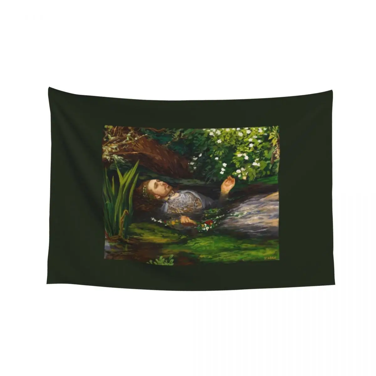 

Ophelia but make it hozier Tapestry Wall Hanging Bed Room Decoration Room Decor Aesthetic Tapestry