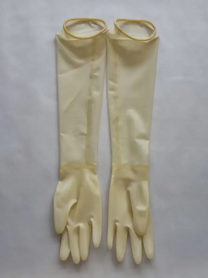 

100%Latex Rubber Cosplay Gloves Halloween Gummi Clubwear