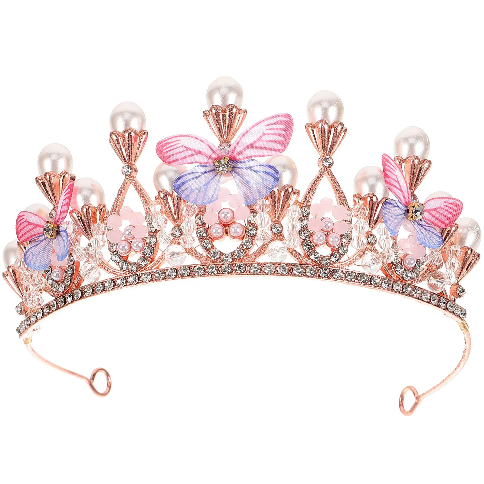 Crown Hairhoop Comfortable Fit Perfect for Shower Birthday Party Creative Fashion Headband Headwrap