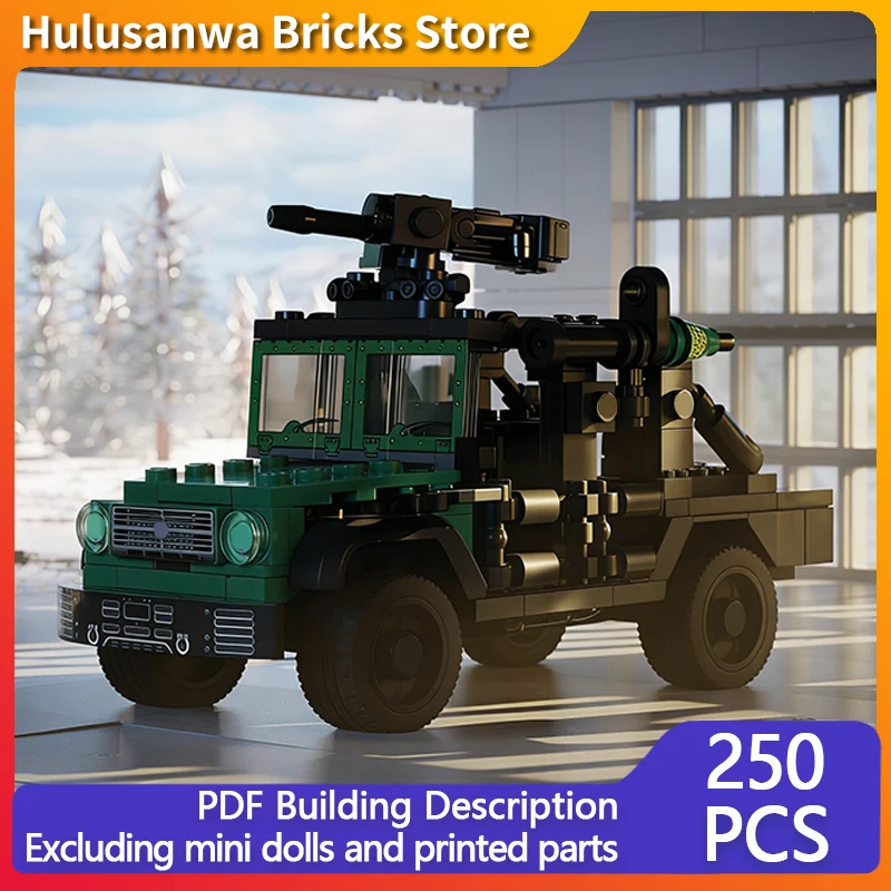 

German Special Assault Vehicle Model MOC Building Bricks War Equipment Modular Technology Gifts Holiday Assemble Children Toys