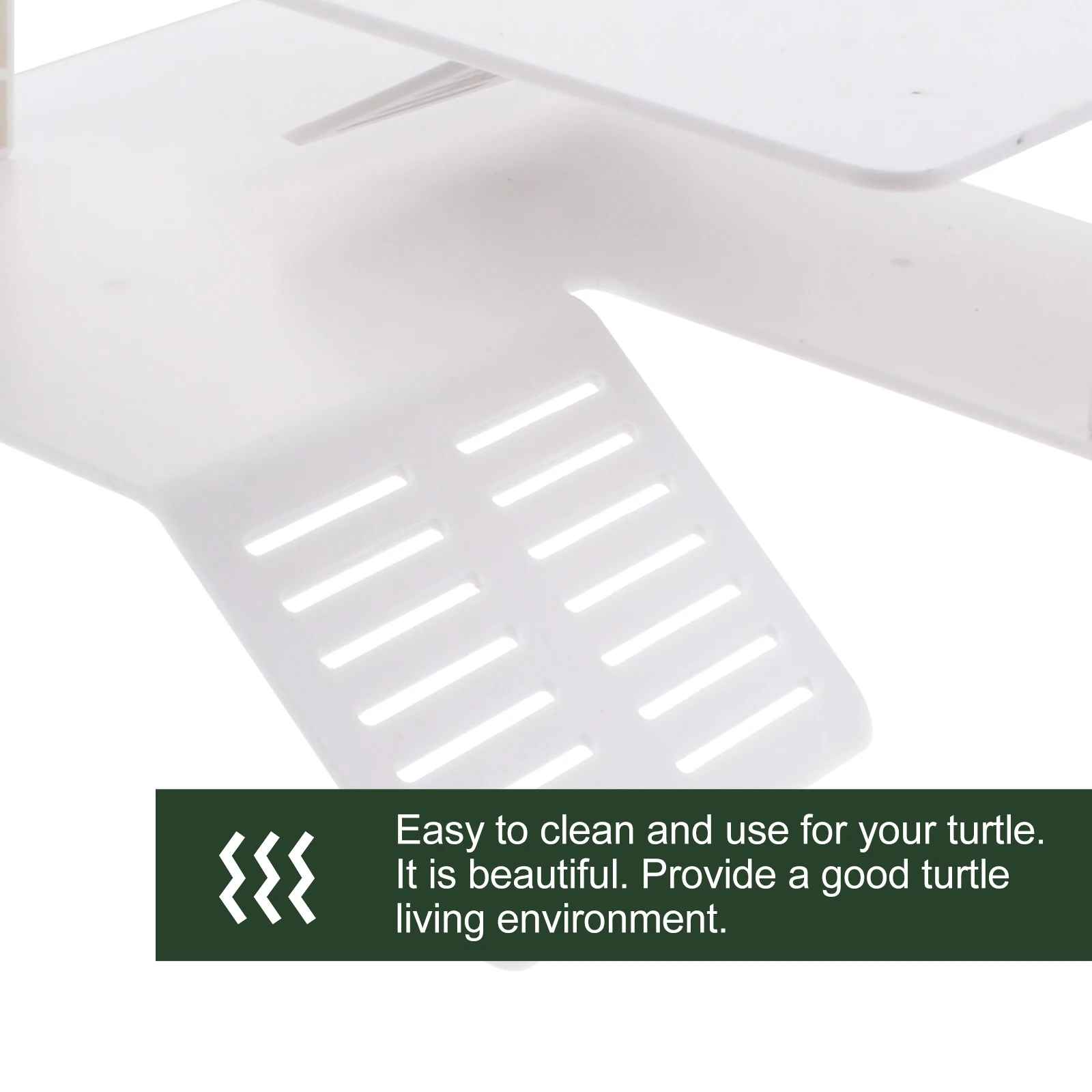 

1 Set Two Layer Tortoise Turtle Floating Platform Durable Basking Tank Decor Aquarium Ornament Resting Terrace Climbing Ladder