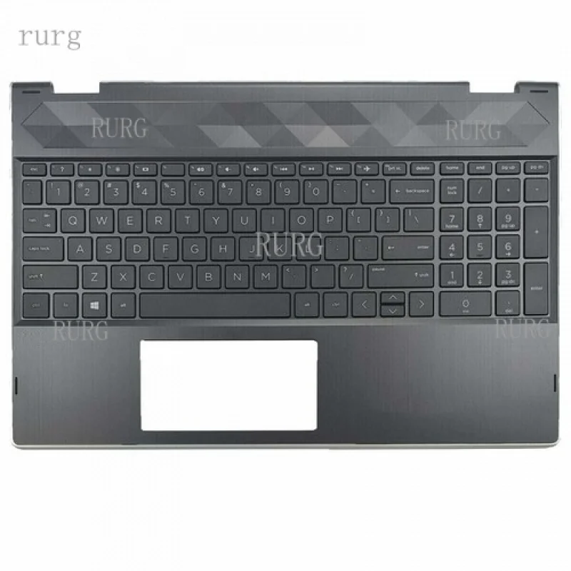 

L New for HP PAVILION X360 15T-CR00 15-CR Palmrest Case Cover With Keyboard L20848-001