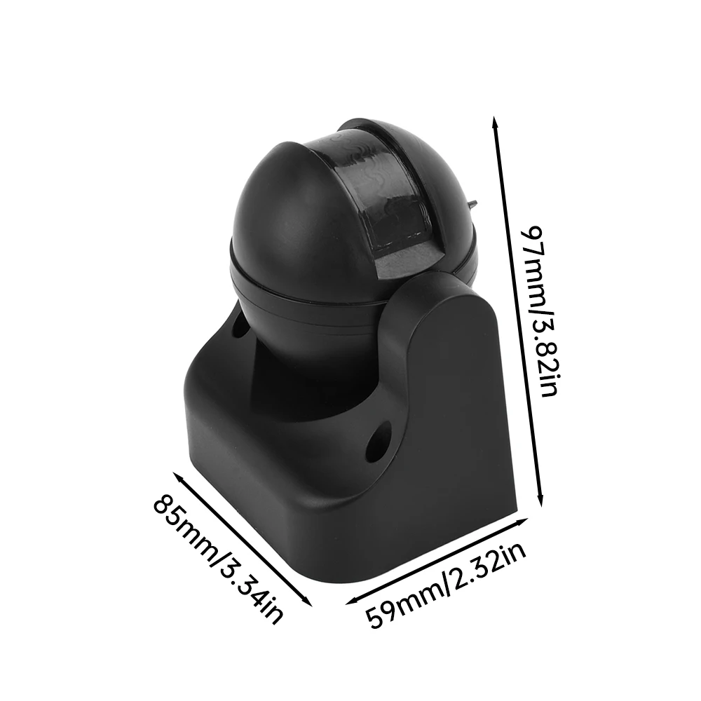 AC 110-240 V Hareket Sensörü Ayarlanabilir PIR Anahtarı Ultra Ince LED Projektör PIR Kızılötesi Dış Mekan Hareket Sensörü Dedektörü 180 Derece