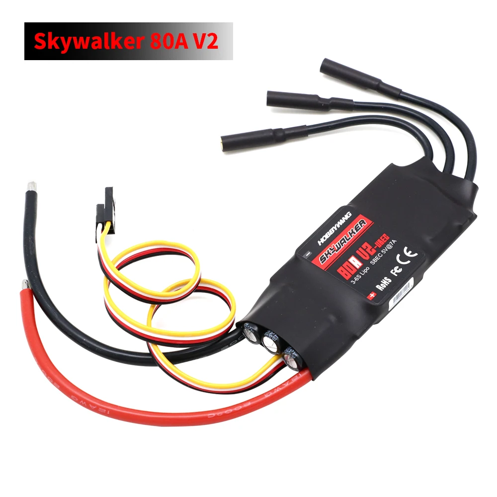 Hobbywing Skywalker 40A 50A 60A 80A 15A 20A 30A 100A 120A V2 130A160A ESC Speed Controller Met UBEC Voor RC Vliegtuigen Helikopter