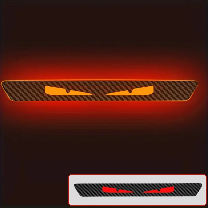 H3CE Tail Light Sticker Heat Resistant Vinyls Decal With Sun Adhesive Decal For Automotive Customization
