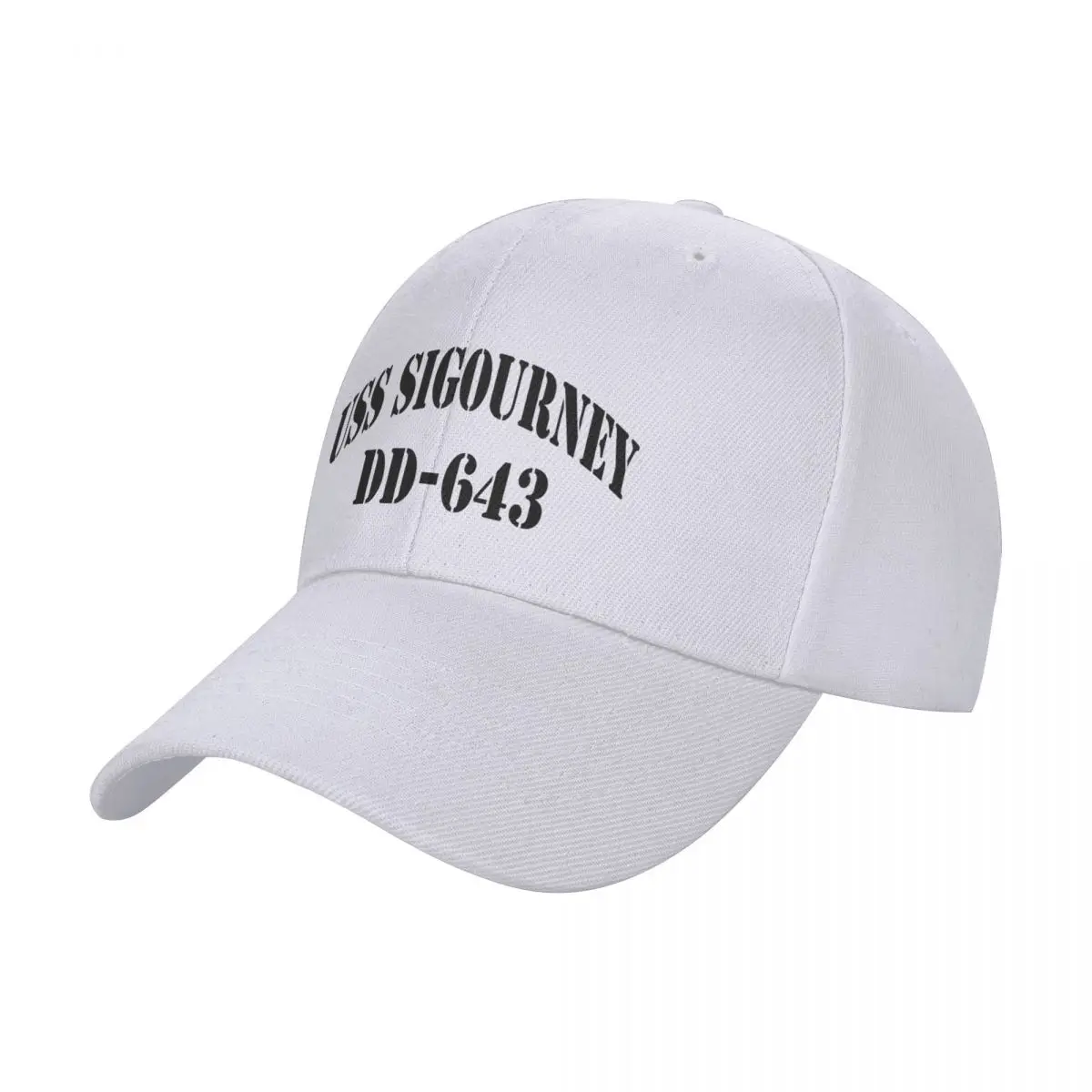 

USS SIGOURNEY (DD-643) SHIP'S STORE Baseball Cap Dropshipping black Hat Baseball Cap Designer Man Women's