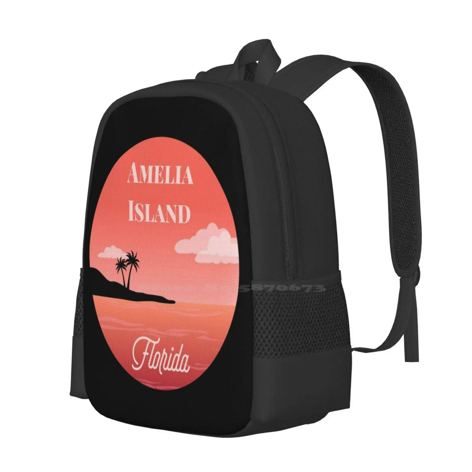 Mochilas escolares para adolescentes, bolsas de viaje para niñas, ideal para la playa de la isla de Ellie, la ciudad de Los