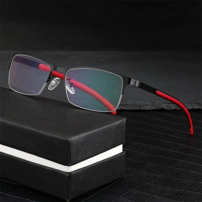Gafas de sol fotocromáticas Anti-UV para exteriores, lentes de resina semimontura para hipermetropía gris, graduadas, 0 + 50 + 75 a + 600