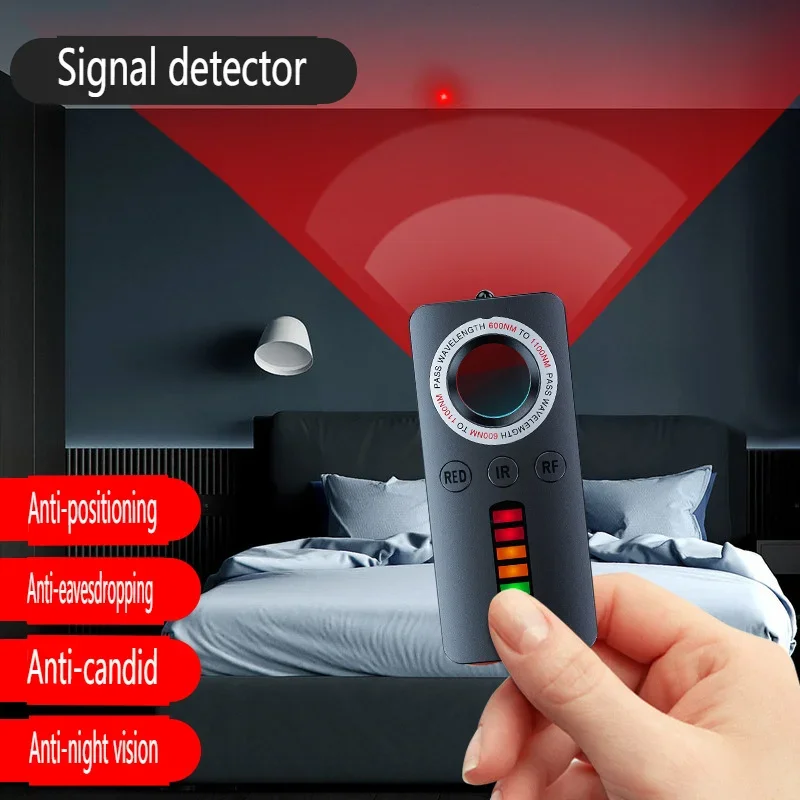 Anti Spy Wireless RF Signal Detektor Bug GSM GPS Tracker Infrarot Anti Candid Versteckte Kamera Detektor Automatisierung Alarm