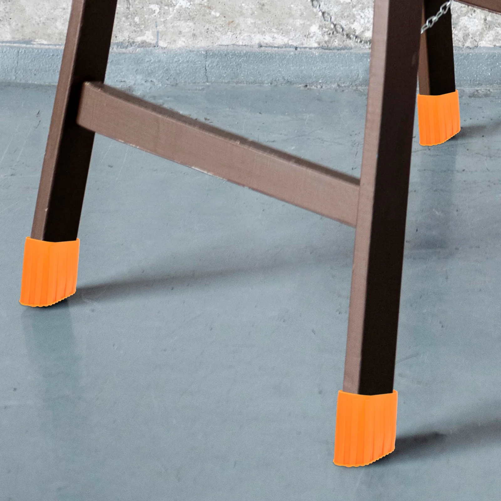 

4Pcs Ladder Boots Nonslip Rubber Feet for Steep Folding Telescoping Ladders Enhance Safety and Grip Replacement Feet for Ladders