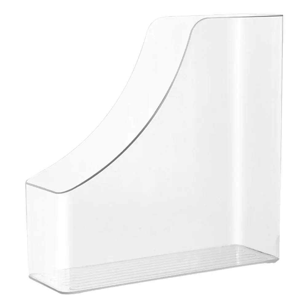 حامل ملفات مجلة من الأكريليك الشفاف منظم عمودي A4 لتخزين المستندات وتوفير مساحة أنيقة للمكتب والمنزل واللوازم المدرسية #6