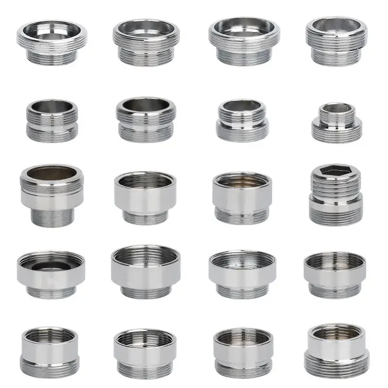 Адаптер для крана, 22 поворота, 16, 18, 20, 22, 24, 28, 30, 32 мм, аксессуары для внутренней и внешней резьбы с мелкими зубьями