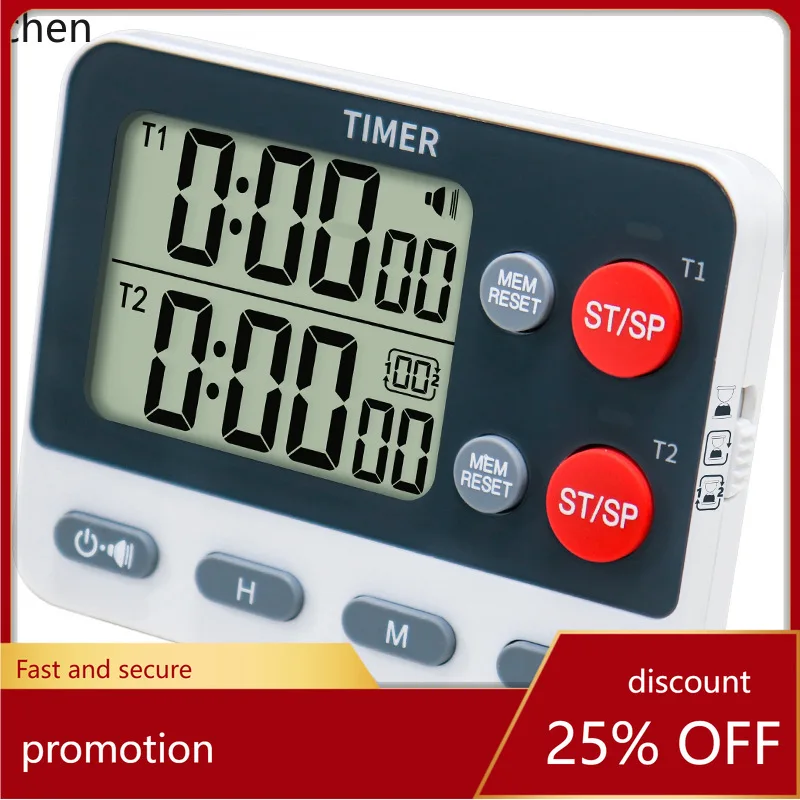 

Zml reminder timer - learn, experiment, industrial kitchen - mute option available