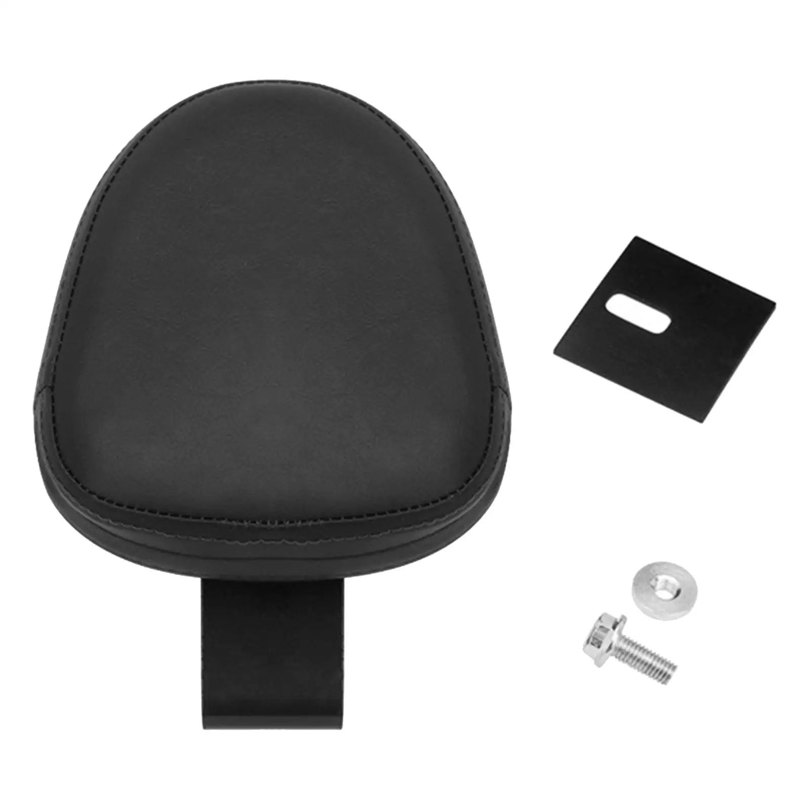 Driver Backrest Pad Easy to Install Spare Parts Back Rest Motorcycle Sissy Bar