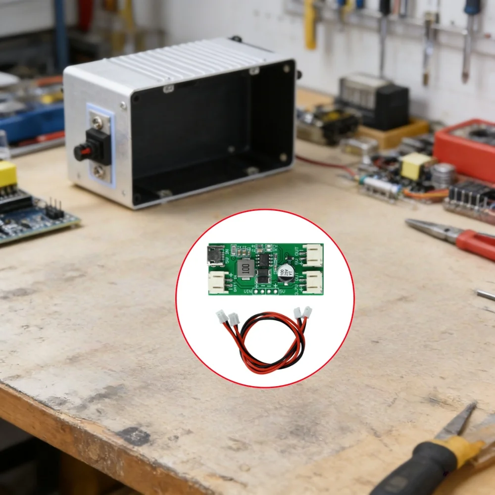TP5400 1A Lithium Battery Charging Module 5V 1A Boost Converter Power Bank Charging Boost Module Micro USB Interface