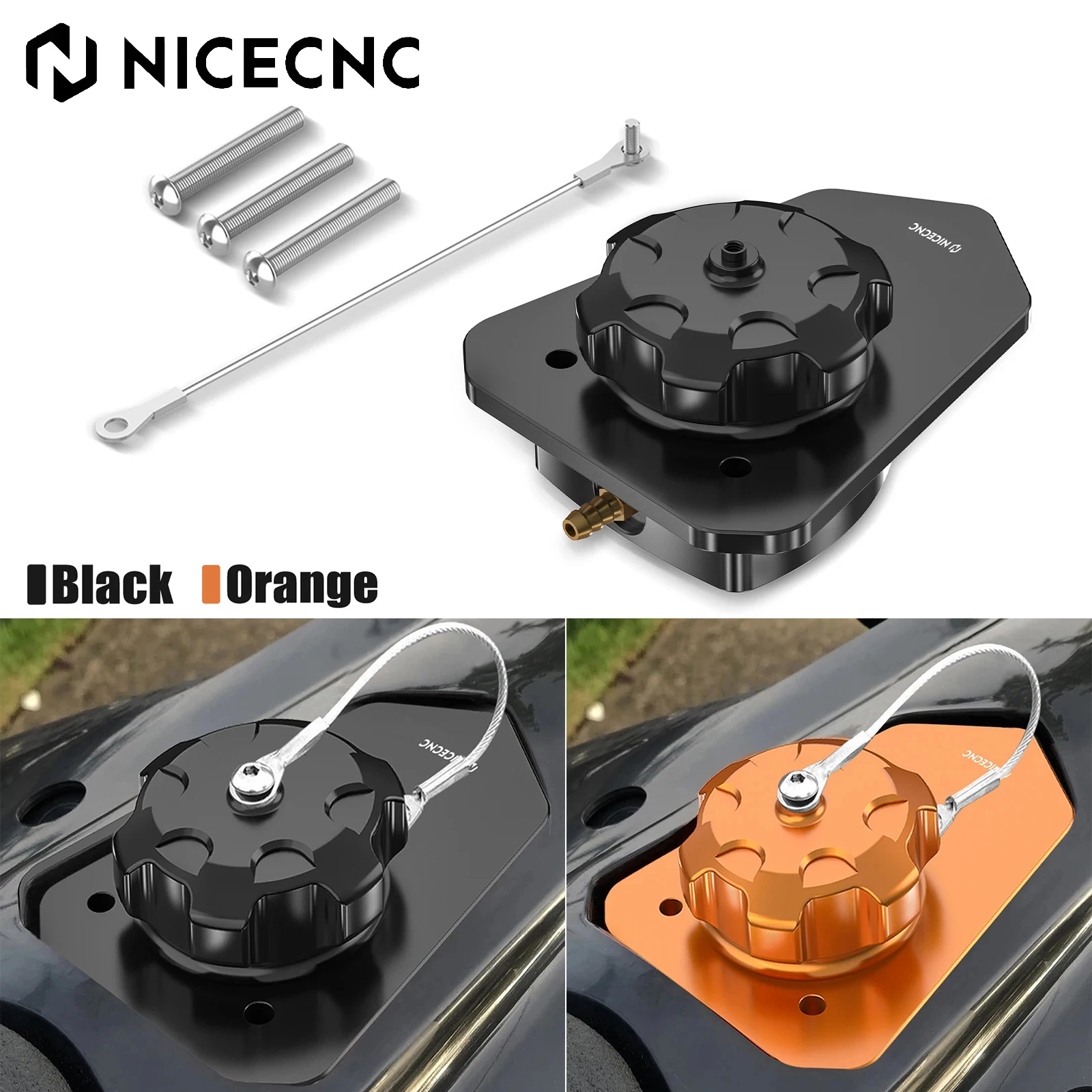

For KTM 690 Enduro R SMC R 2019-2023 Fuel Filler Neck Fuel Gas Tank Cap Cover 690 Enduro R 690 SMC R 2019 2020 2021 2022 2023